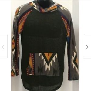 Men Blush Hooded Light Fit  Hoodie Sweater Sz Med